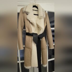 Balenciaga Fall 2009 Genuine Shearling Fur Coat New w/Tags